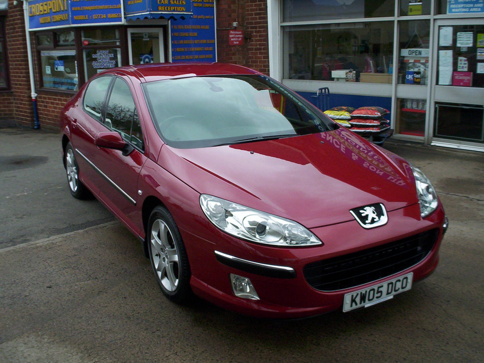 Peugeot 407 HDi SE Saloon Diesel Red