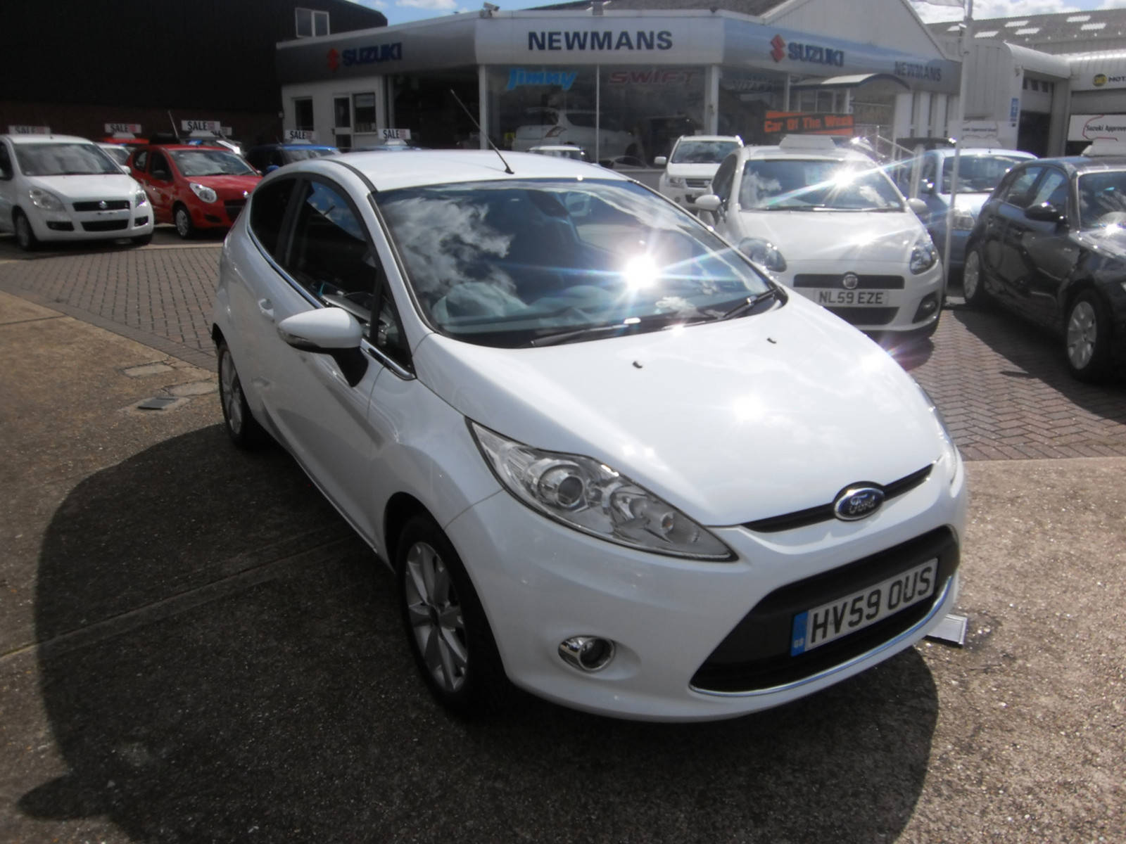 Ford Fiesta Zetec Hatchback Petrol White