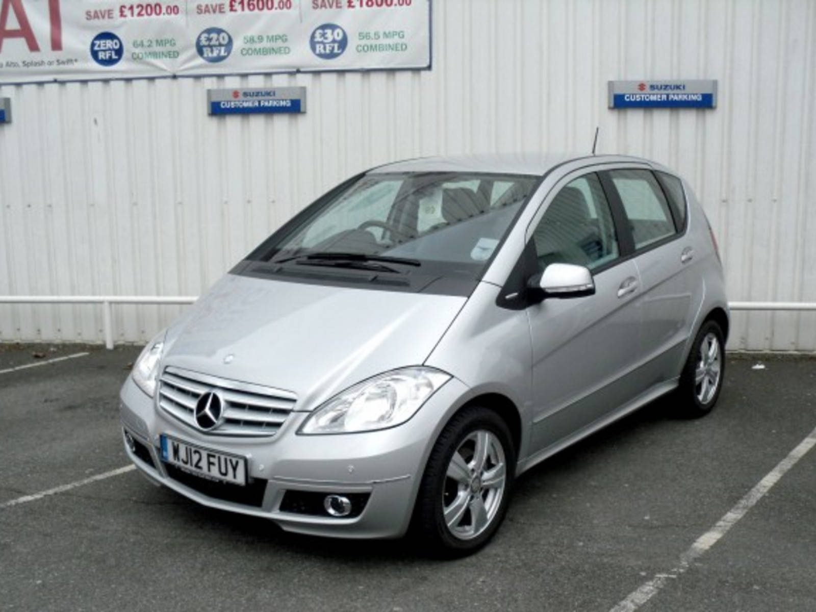 2012 Mercedes A-Class A160 Avantgarde SE Automatic 5 Door